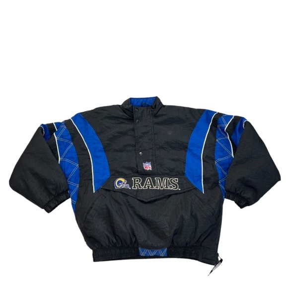 St Louis Rams Starter NFL Pro Line Jacket Coat Pullover XL Vintage Rare 90’s